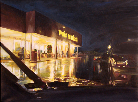 02 Weis at Night 24x32