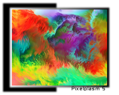 Pixelplasm 5... Digital Fine Art by jaxun