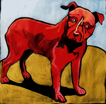 Dykeman Dog painting